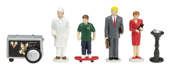 O Scale DOWNTOWN PEOPLE PACK