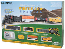 Load image into Gallery viewer, N Scale Bachmann Industries Whistle Stop Steam Train Set - Sound and DCC  #24133
