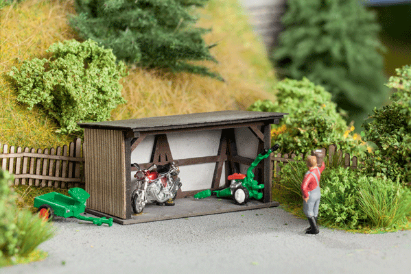 HO Scale Noch Gmbh & Co Small Shelter