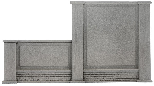 HO Scale Noch Gmbh & Co Concrete Retaining Wall