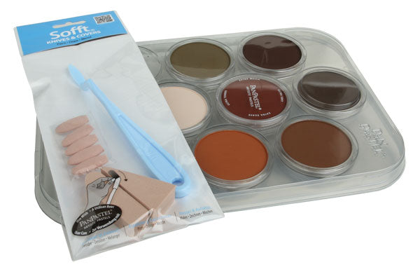 Pan Pastel 7-Color Modeler's Weathering Kit Pan Pastel #30701 Rust & Earth