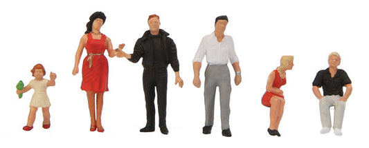 HO Scale Preiser Kg Drive-In Movie Goers
