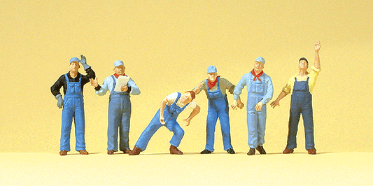 HO Scale Preiser US Railway Workers