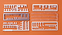 HO Scale Preiser Table-Ware Food