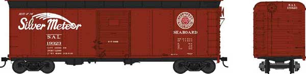 HO Scale Bowser Manufacturing Co. Class X-31a 40' Single-Door Flush-Roof Boxcar - Ready to Run