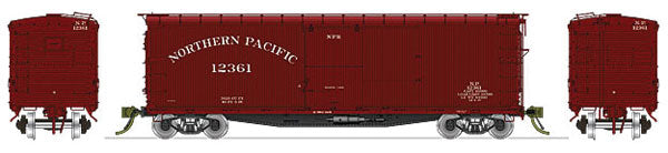 HO Scale Rapido Trains Inc NP 10000-Series 40' Wood Boxcar - Ready To Run # 12999