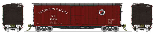 HO Scale Rapido Trains Inc NP 10000-Series 40' Wood Boxcar - Ready To Run # 11264