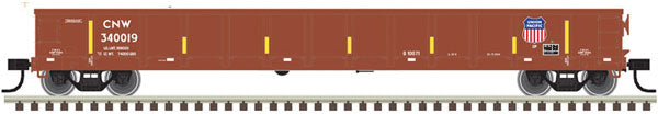 HO Scale Trainman Evans 52' Gondola - Ready to Run