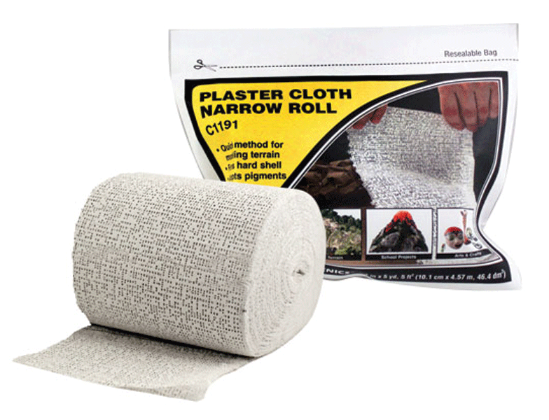 Woodland Scenics Plaster Cloth 4X15 1191
