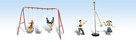 HO Scale Woodland Scenics Playground Fun