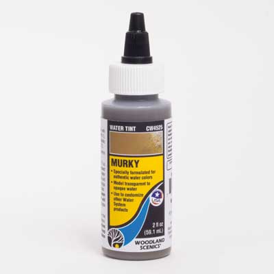 Woodland Scenics Water Tint - Water System - 2oz 59.1mL Murky Water