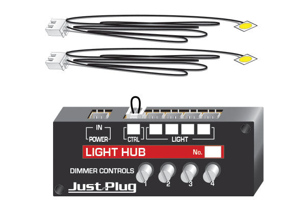 Woodland Scenics Just Plug Lights & Hub Set