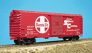 HO Scale Accurail Inc 40' PS-1 Steel Boxcar - Kit (Plastic)