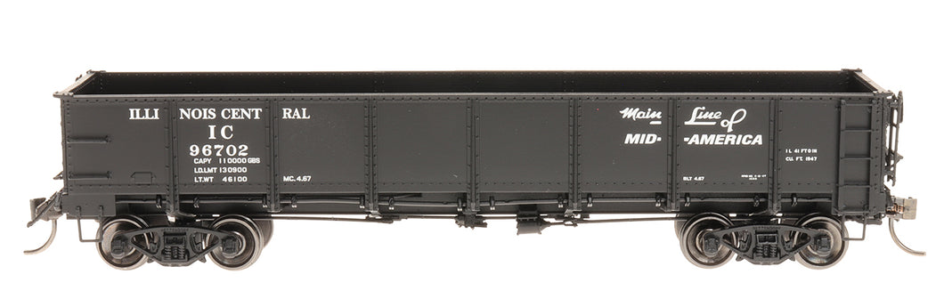 HO Scale Intermountain General Service Drop Bottom Gondola Steel Sides