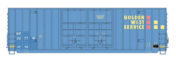 HO Scale Intermountain Railway Company Gunderson 50' Hi-Cube Double-Plug Door Boxcar - Ready to Run - Value Line  #4133010