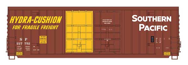 HO Scale Intermountain Railway Company Gunderson 50' High-Cube Double-Door Boxcar with Peaked Roof - Ready to Run Value Line