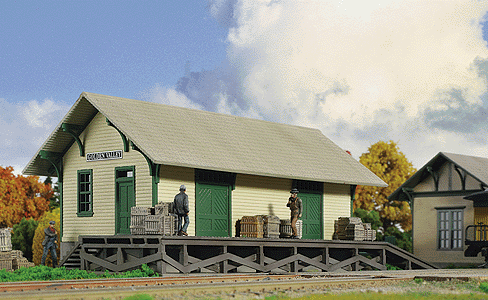 HO Scale Walthers Cornerstone Cornerstone Series(R) Built-ups - Golden Valley Freight House